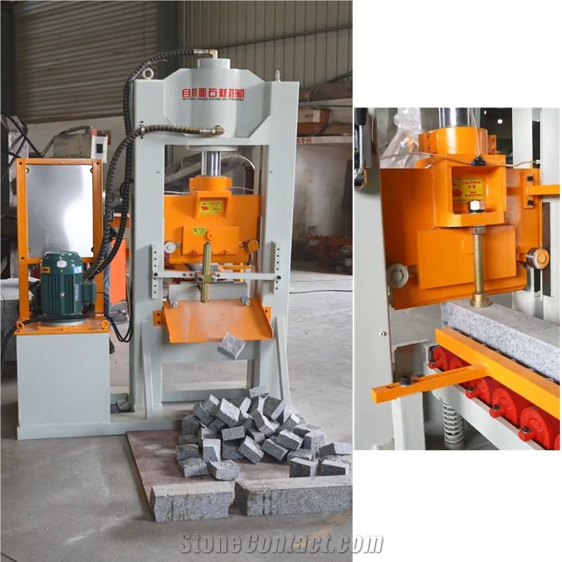 Hydraulic Cubes And Stone Slicing Splitting Machine