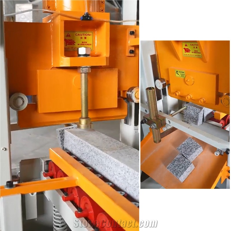 Hydraulic Cubes And Stone Slicing Splitting Machine