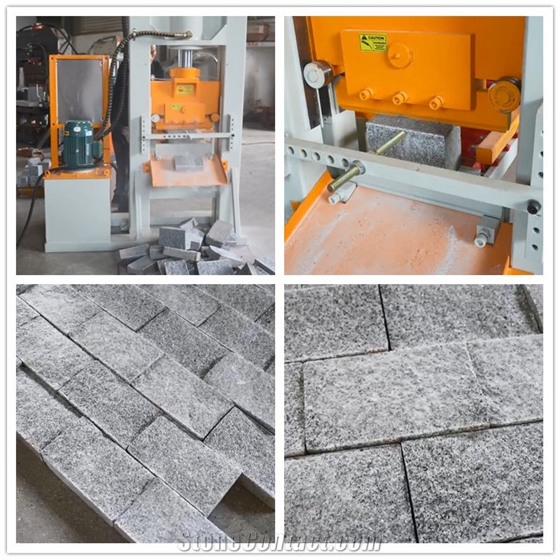 Hydraulic Cubes And Stone Slicing Splitting Machine