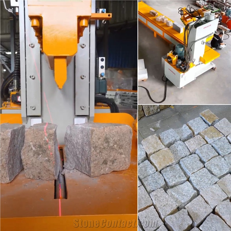 Hydraulic Natural Stone Splitting Machine With Robot Arm
