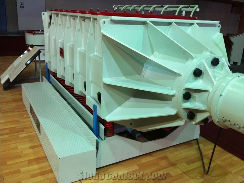 Tub Tumbling Machine Linear Type Vibratory Antique Finishing Machine