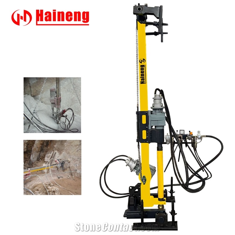 Vertical Horizontal Type Pneumatic Driller Quarry Drilling Machine