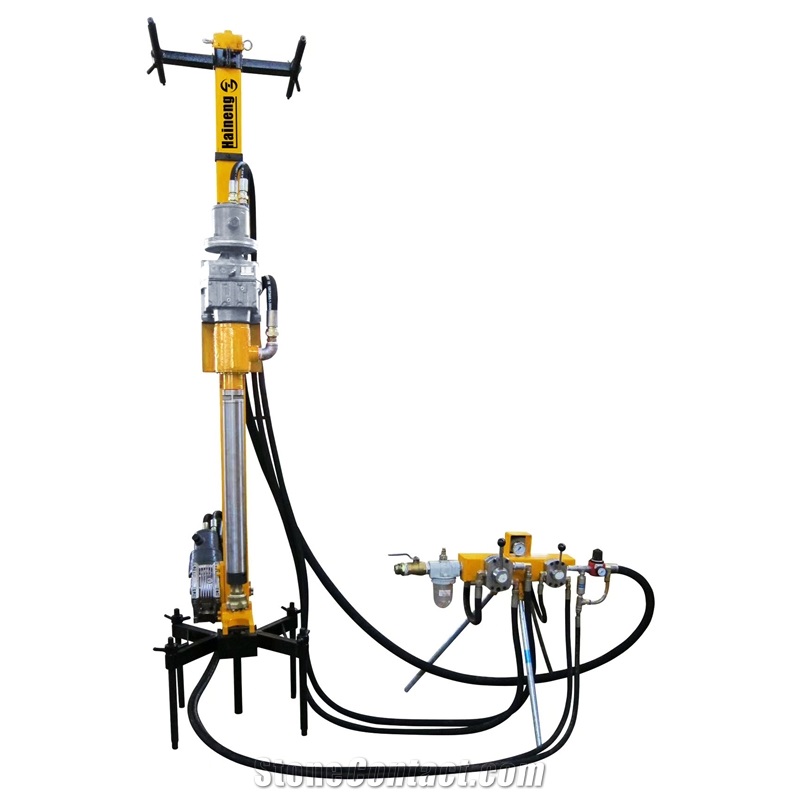 Vertical Horizontal Type Pneumatic Driller Quarry Drilling Machine