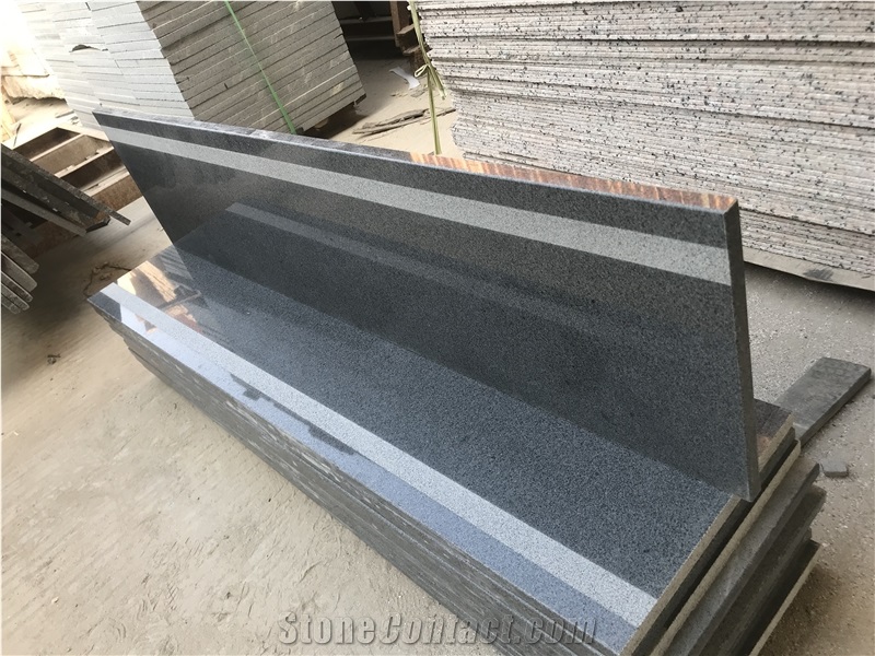 Changtai G654 Dark Grey Granite Steps Slabs