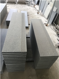 Changtai G654 Dark Grey Granite Steps Slabs