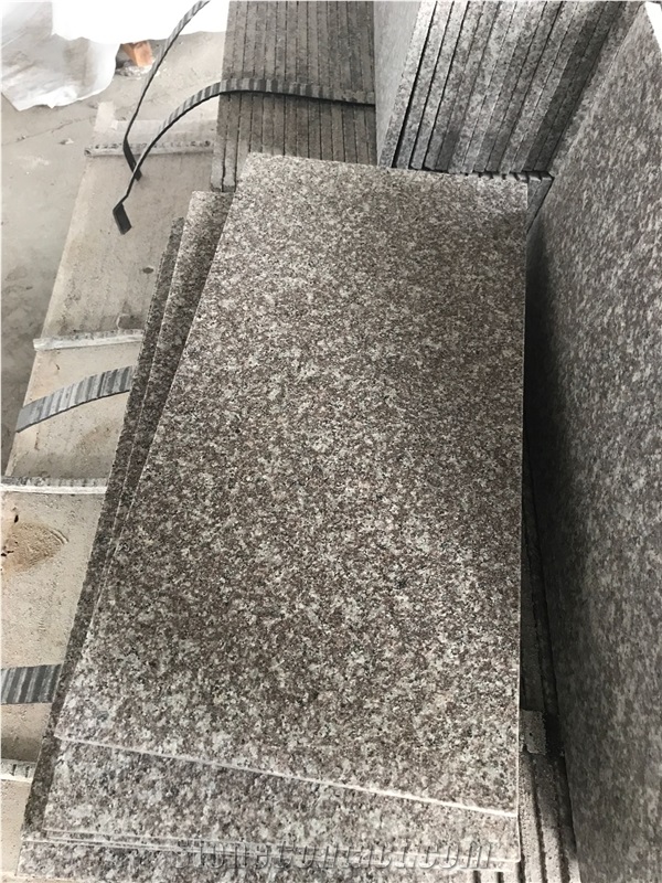 China Violet Luoyuan Red G664 Flamed Tiles