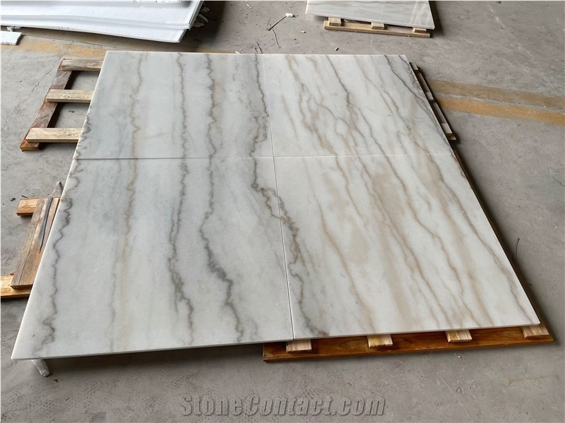 Guangxi White Marble Cut-To-Size Pattern