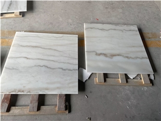 Guangxi White Marble Cut-To-Size Pattern