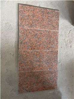 Maple Red Granite/G562 Granite Stairs