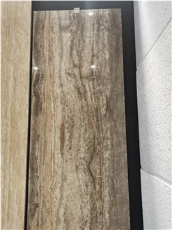 Sliver Grey Travertine Big Slabs