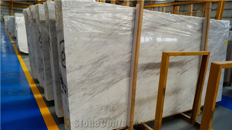 Volakas Marble Slabs, Marble Tiles
