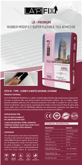 LX- Premium Adhesive Mortar