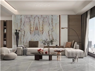 Beatiful Cristallo Champagne Quartzite Slabs