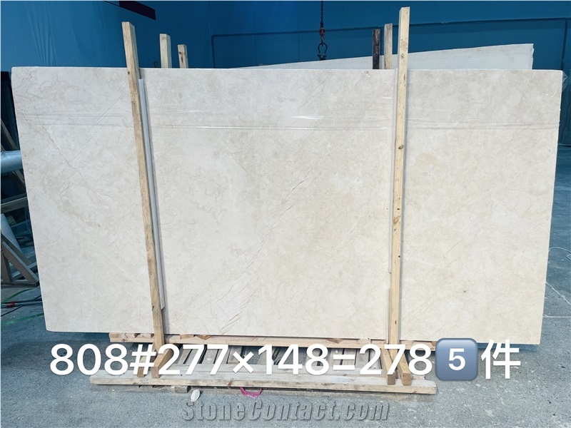 Big Stock Beige Marble Asenka Botticino  Tiles & Slabs