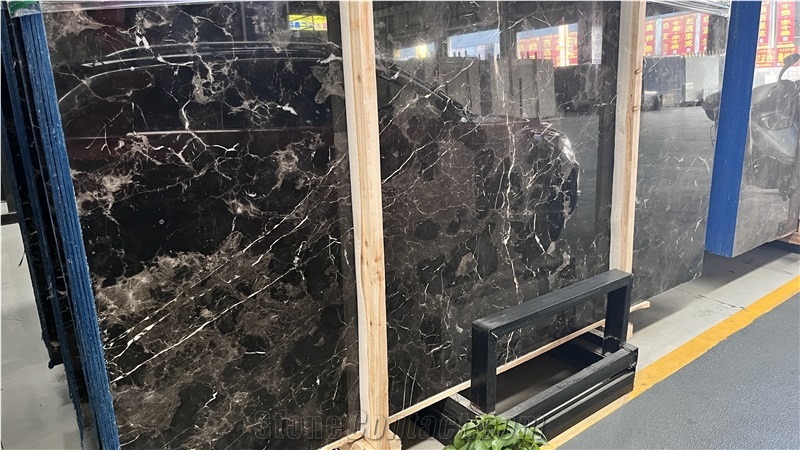 Chinese Dark Emperador Marble Slabs