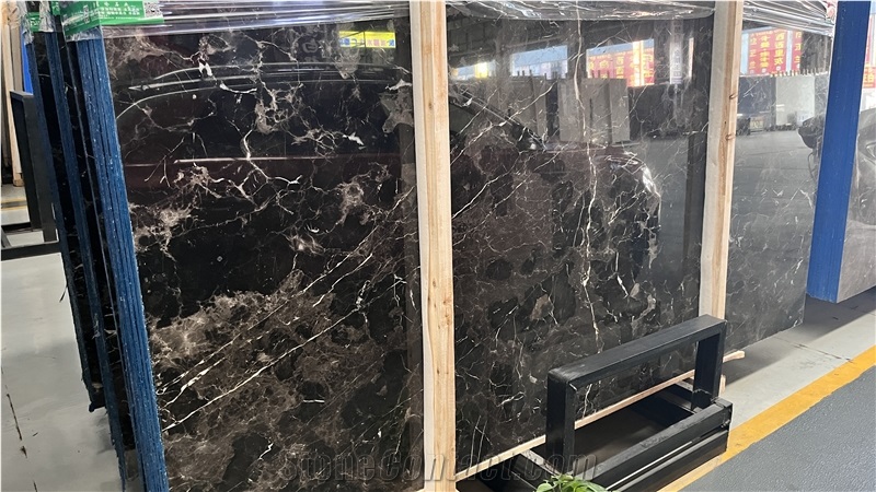 Chinese Dark Emperador Marble Slabs