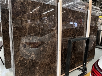 DMD Spanish Dark Emperador Marble Slabs Collections