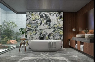 Good Price Cold Jade Ice Green  Jade Slabs Tiles