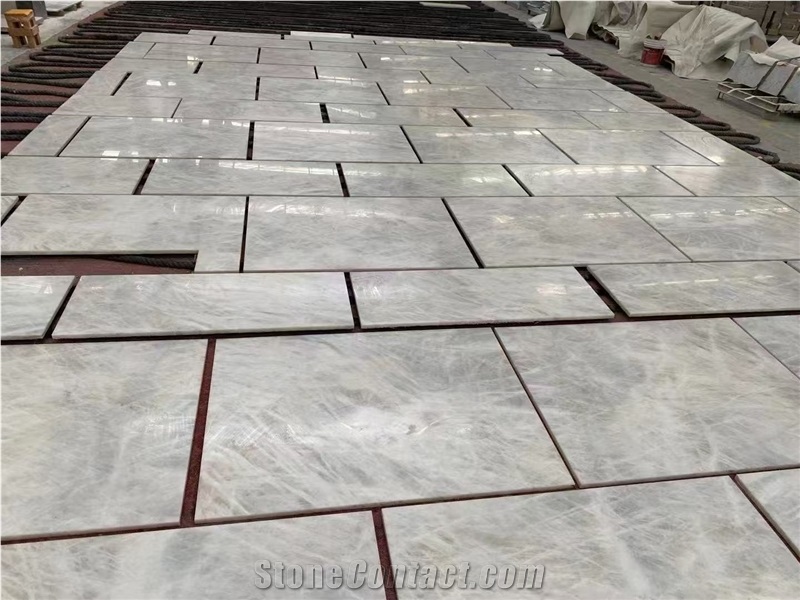 Good Price White Taj Mahal  Crystal Quartzite Slabs