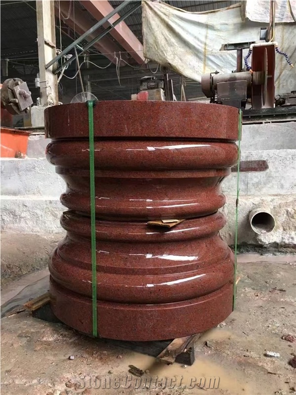 Imperial Red  India Red Granite, Flower Red Granite Slabs
