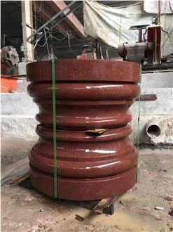 Imperial Red  India Red Granite, Flower Red Granite Slabs