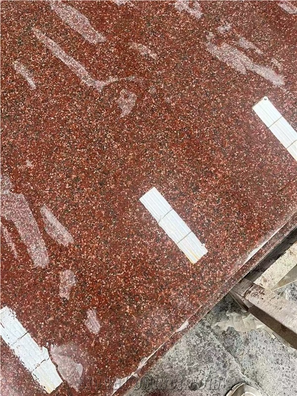Imperial Red  India Red Granite, Flower Red Granite Slabs