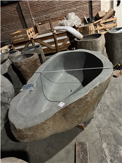 Free Standing River Stone Bathtub Natural Wholesaler