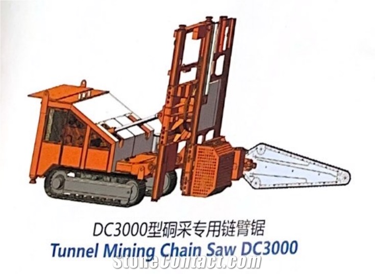 Tunnel Mining Chain Saw DC3000