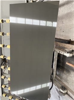 Pure Grey Quartz Stone Slabs  Artificial Stone Slabs