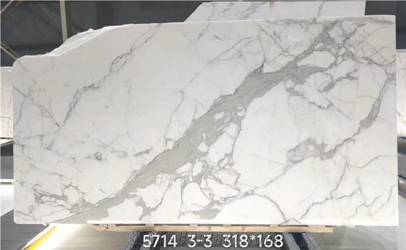 Bianco Calacatta Marble Slabs