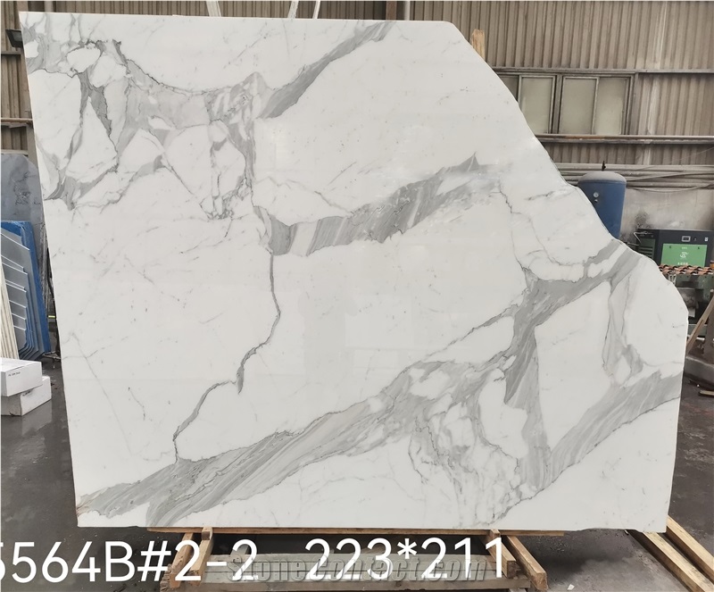 Bianco Calacatta Marble Slabs