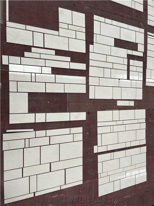Cream Pearl Marble Project Tiles