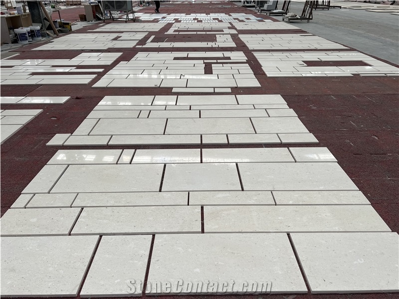 Cream Pearl Marble Project Tiles