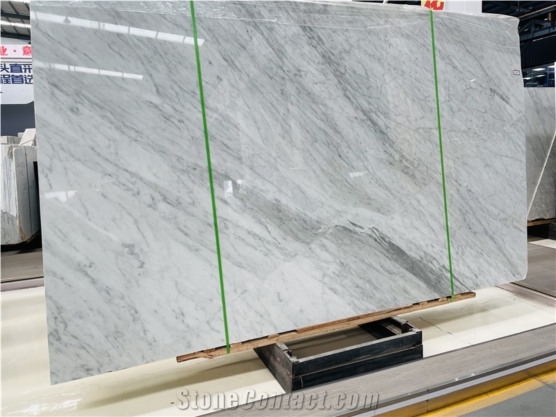 Italian  Carrara White Marble Slabs