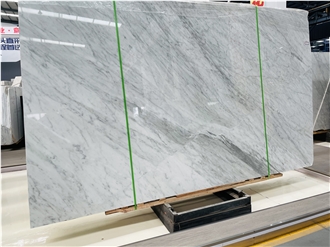 Italian  Carrara White Marble Slabs