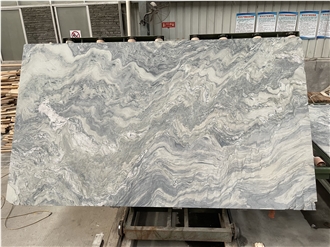 Mandala Whie Quartzite Slabs