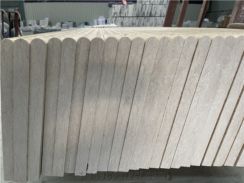 Sunny Beige Marble Stairs For Hotels