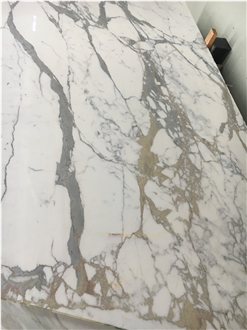 Luxury Marble Design Calacatta Gold Restaurant Counters