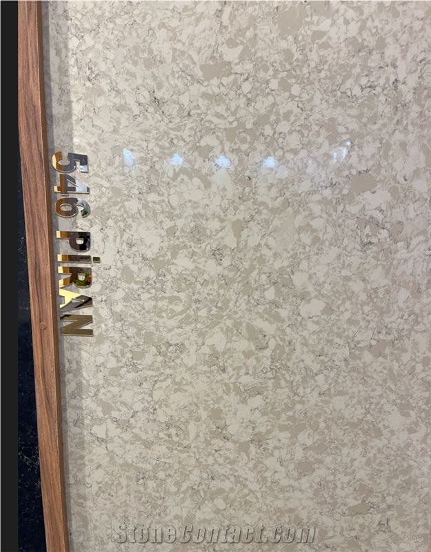 Cimstone Quartz Slabs- 546 Piran Quartz