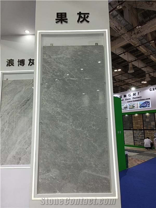 Apple Grey Marble Slabs And Tiles