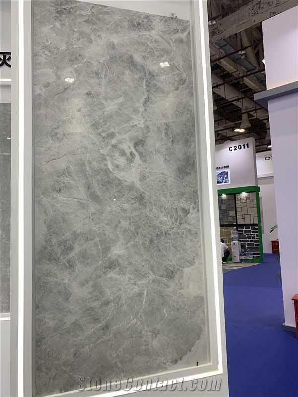 Goose Feather White Marble Slabs And Tiles