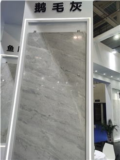 Goose Grey Marble Slabs