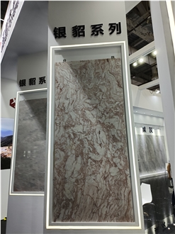 Red Cream Marble Slabs