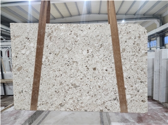 Ceppo Beige Limestone Slabs