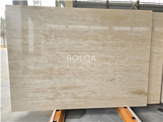 Iran Ivory White Travertine Slabs