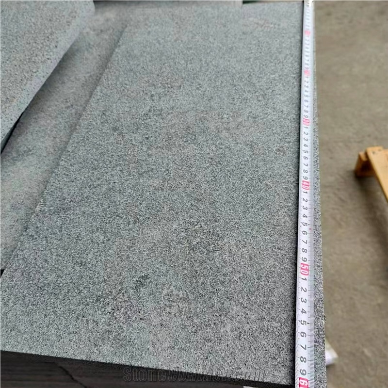 Changtai G654 Black Granite Flamed 2Cm Wall Tiles