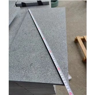 Changtai G654 Black Granite Flamed 2Cm Wall Tiles