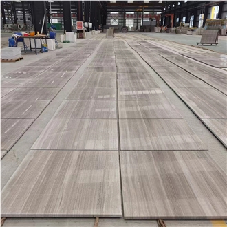 Grey Wood Grain Marble Tiles Wall And Floor Applications