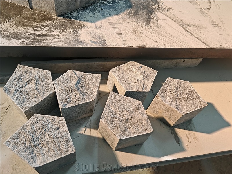 Sesame Grey Granite Natural Surface Garden Stepping Stone