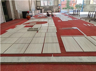 Westin Projects, White Wooden Marble Tiles